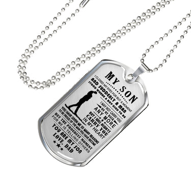 Customized Engraving Father Son Quotes Gifts From Father Birthday Gifts, Christm